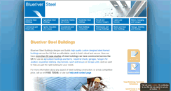 Desktop Screenshot of blueriversteelbuildings.co.uk