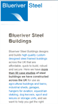 Mobile Screenshot of blueriversteelbuildings.co.uk